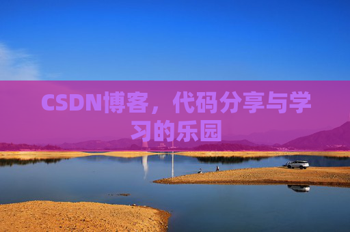 CSDN博客，代码分享与学习的乐园